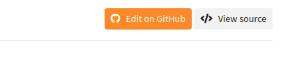 Screenshot of the 'Edit on GitHub' button